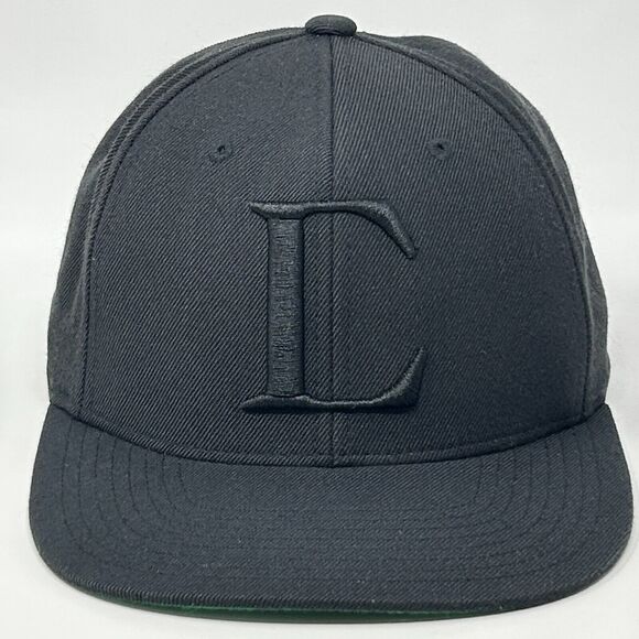 Darc Sport Hat Baseball Cap Gym Fitness Workout 6 Panel Snapback Black On Black - Picture 9 of 9